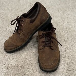 Men's Timberland Brown Leather Lace Up Shoes
